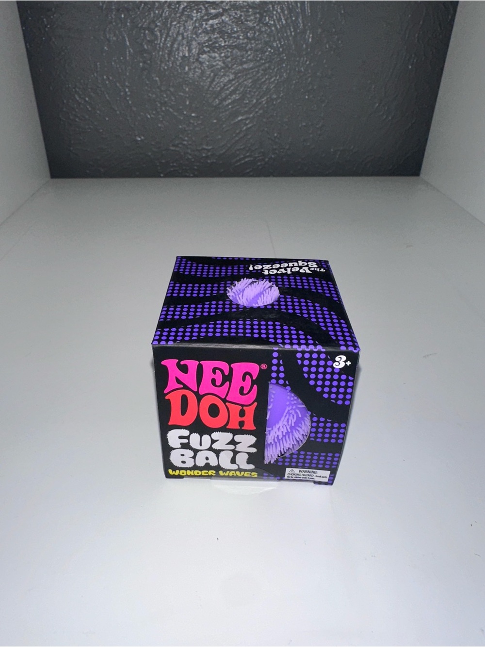 NeeDoh Fuzz Ball Wonder Waves - Purple